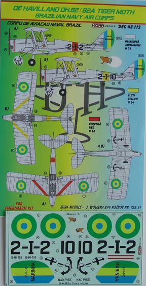 De Havilland DH82a Tiger Moth (Brazilian Navy / Air Corps)  DEC48112