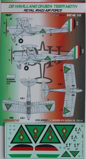 De Havilland DH82a Tiger Moth (Royal Iraqi Air Force)  DEC48115