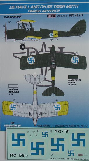 De Havilland DH82 Tiger Moth (Finnish Air Force)  DEC48117