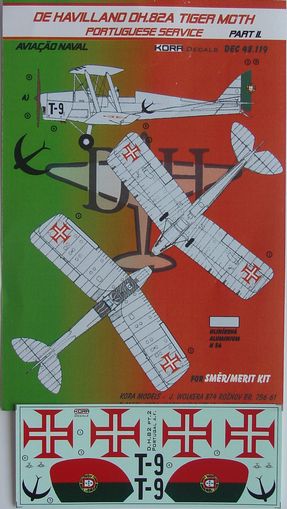 De Havilland DH82A Tiger Moth (Portugese Service -Navy ) Part 2 DEC48119