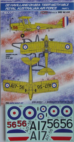 De Havilland DH82A Tiger Moth MKII (RAAF Service part 1) DEC48130