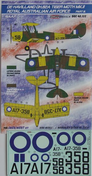 De Havilland DH82A Tiger Moth MKII (RAAF Service part 3) DEC48132