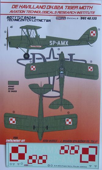 De Havilland DH82A Tiger Moth (Aviation Technological Research Institute - Poland) DEC48135