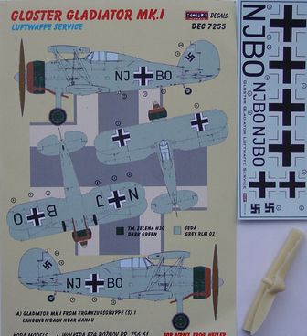 Gloster Gladiator MK1 (Luftwaffe)  DEC4820