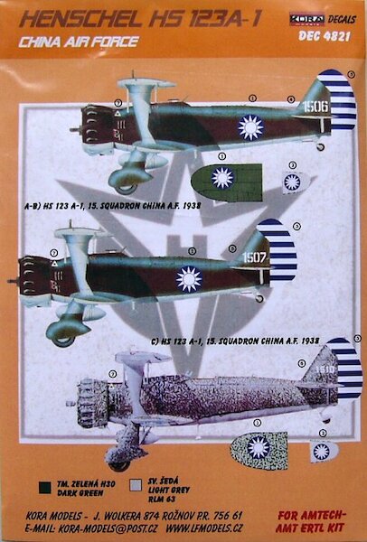 Henschel HS123A-1 (China AF) DEC4821