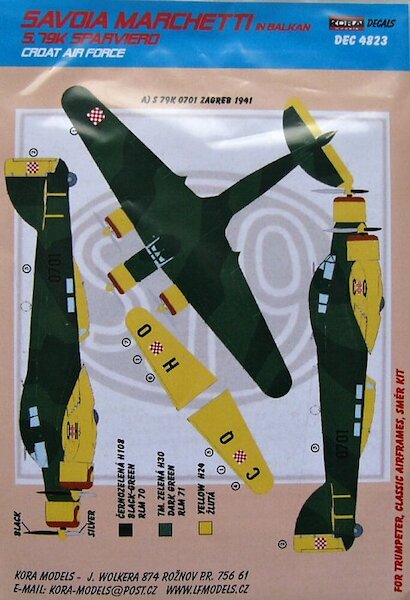 Savoia Marchetti SM79K in the Balkans Part2 (Croatian Air Force) DEC4823