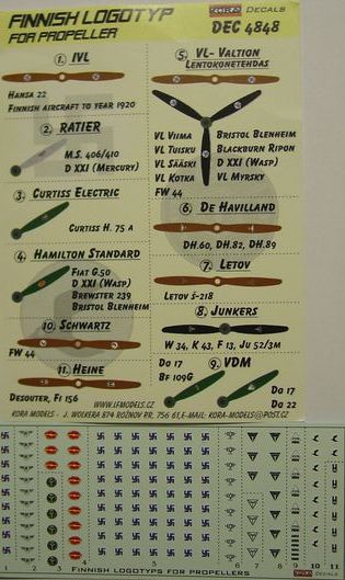 Finnish Logotype for propellers DEC4848