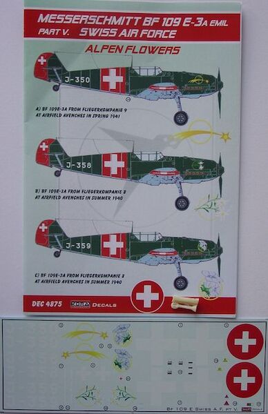 Messerschmitt BF109E-3a Emil (Swiss AF) Part 5 DEC4875