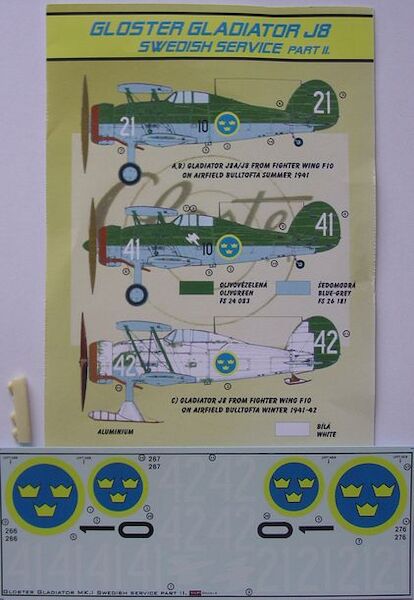 Gloster Gladiator J6 (Swedish AF II  DEC4882