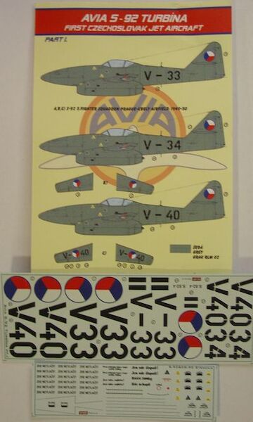 Avia S92 (Me262A-1a) in Czechoslovak service part I DEC4883