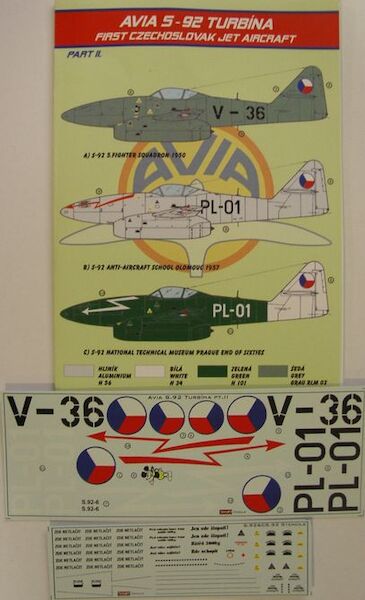 Avia S92 (Me262A-1a) in Czechoslovak service part II DEC4884
