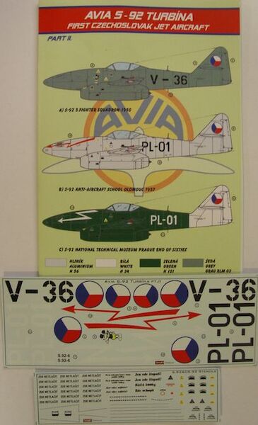 Avia S92 (Me262A-1a) in Czechoslovak service part II  DEC4884