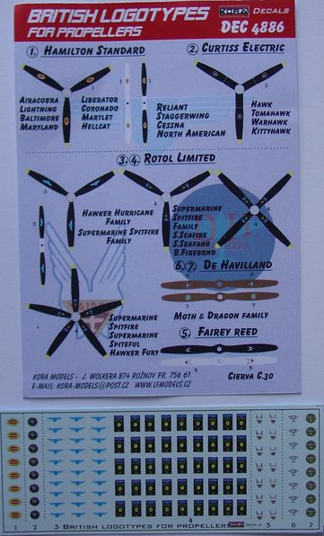 British logotypes for Propellers DEC4886