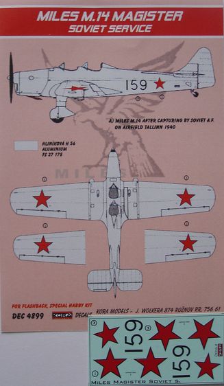 Miles M14 Magister (Soviet service) DEC4899