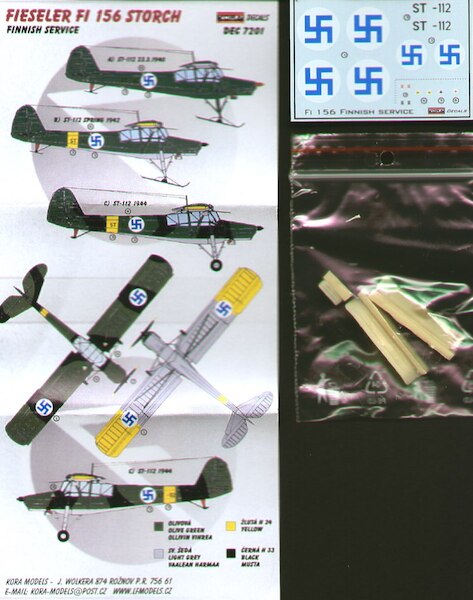 Fieseler Fi156 Storch with ski's (Finland) DEC7201