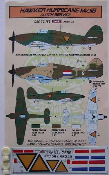 Hawker Hurricane in Dutch service DEC72189