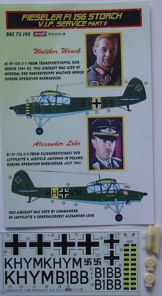 Fieseler Fi156C Storch VIP Part 2 (Wenck, Lohr) DEC72195