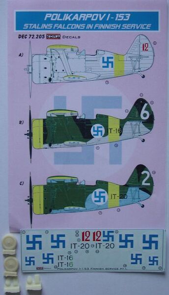 Stalins Falcons in Finnish Service (Polikarpov I-153)  DEC72205