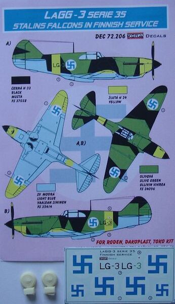 Stalins Falcons in Finnish Service (Lagg3 srs 35)  DEC72206