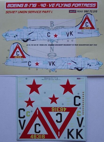 Boeing B17G Flying Fortress in Soviet service part 1  DEC72215