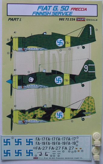 Fiat G50 Freccia in Finnish Service part 1 DEC72226