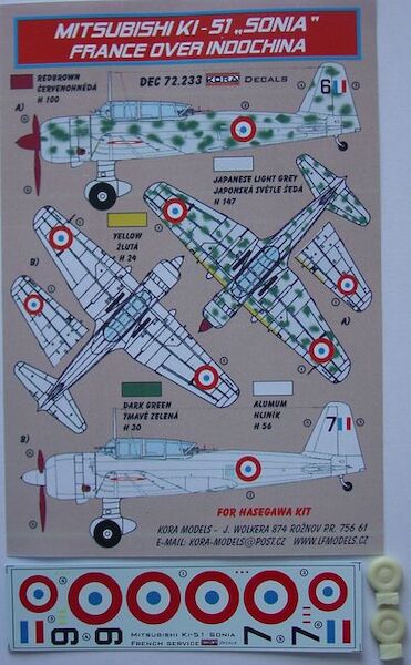 Mitsubishi Ki51 "Sonia" (French AF over Indochina) DEC72233