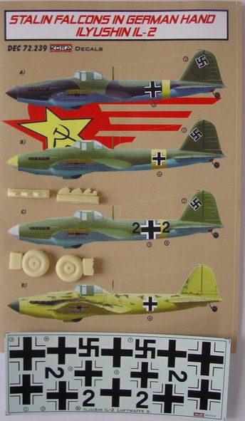 Stalin Falcons in German hands; Ilyushin IL2 DEC72239