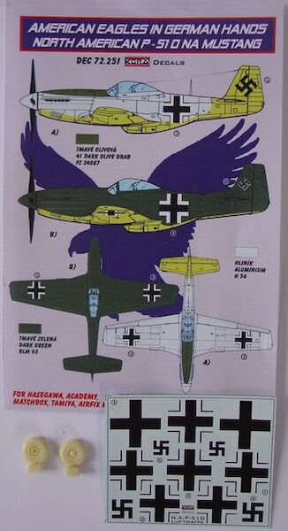 American Eagles in German hands: North American P51D Mustang DEC72251