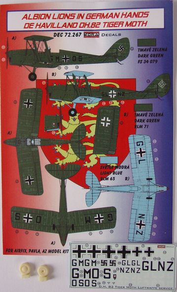 Albion Lions in German hands: De Havilland DH82 Tiger Moth DEC72267