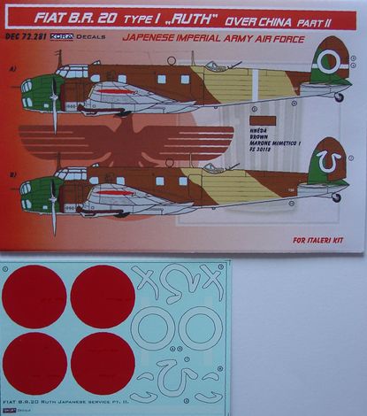 Fiat BR20 'Ruth' over China (Japanese AF) Part 2 DEC72281