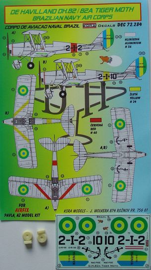 De Havilland DH82/82A Tiger Moth (Brazilian Navy corps) DEC72284