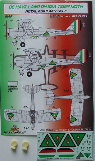 De Havilland DH82A Tiger Moth (Royal Iraqi Air Force) DEC72289