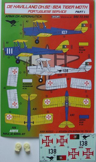 De Havilland DH82A Tiger Moth (Portugese Service) part1: Air Force DEC72295