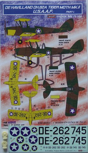 De Havilland DH82A Tiger Moth MKII (USAAF) part 1 DEC72306