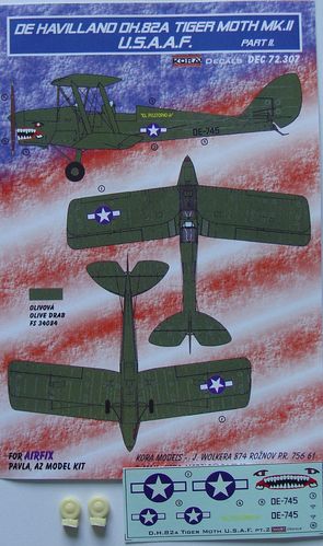 De Havilland DH82A Tiger Moth MKII (USAAF) part 2 DEC72307