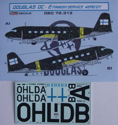 Douglas DC2 (Finnish Service Aero OY)  DEC72313