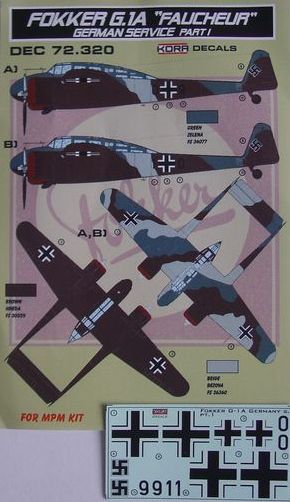 Fokker G1A "Faucheur" (Luftwaffe Service) Part 1  DEC72320