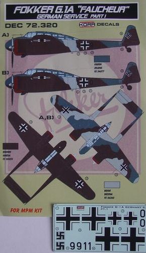 Fokker G1A "Faucheur" (Luftwaffe Service) Part 1 DEC72320