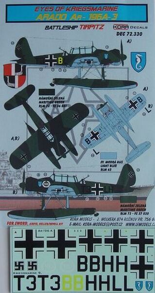 Arado Ar196A-3 aboard Tirpitz DEC72330