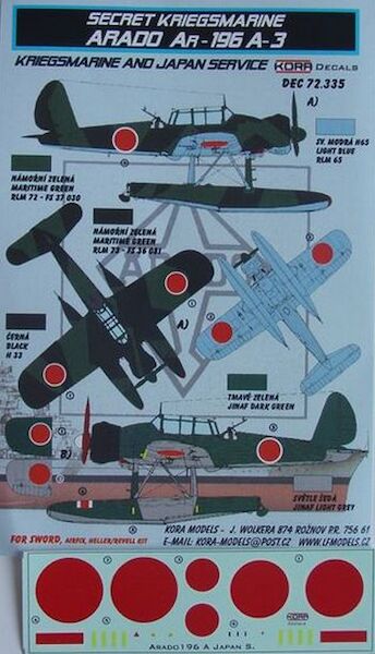Arado Ar196A-3 Japanese Service DEC72335