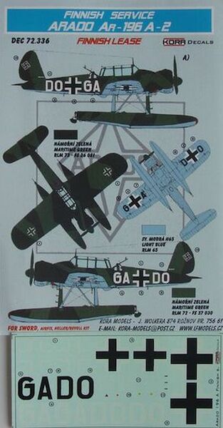 Arado Ar196A-2 Finnish Lease  DEC72336