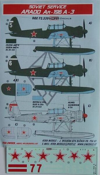 Arado Ar196A-2 Soviet service  DEC72339