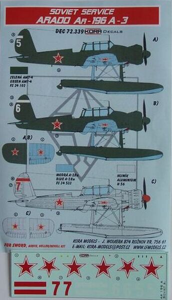 Arado Ar196A-2 Soviet service DEC72339