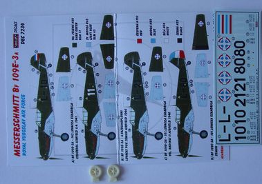 Messerschmitt BF109E-3 (Royal Yugoslav AF)  DEC7234