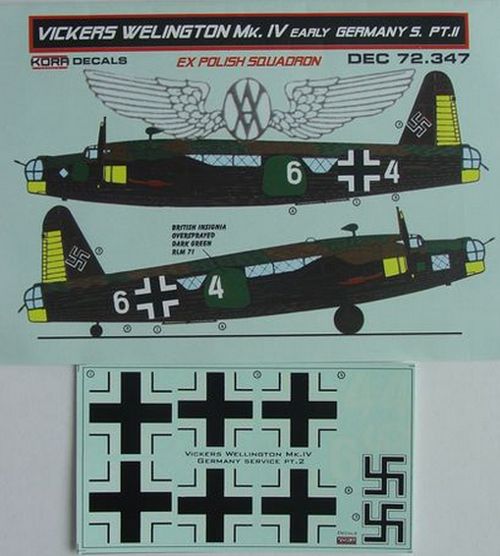 Vickers Wellington MKIV early (Luftwaffe) Part 3 DEC72347