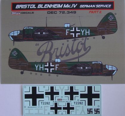 Bristol Blenheim MkIV in Luftwaffe Service Part 2  DEC72349