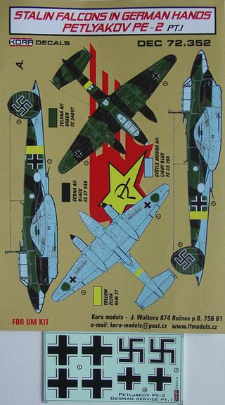 Stalin Falcons in German hands: Petlyakov Pe2 Part 1 DEC72352
