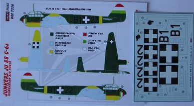 Junkers Ju88C-6A (Hungarian AF) DEC7236