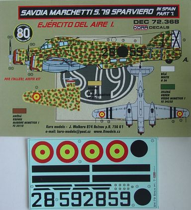 Savoia Marchetti S79 Sparviero in Spain part 7 DEC72368