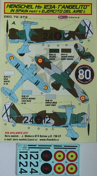 Henschel HS123A-1 Angelito in Spain Part 4 (Ejercito del Aire 1) DEC72373